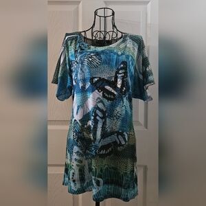 B.L.E.U. Batwing Blouse